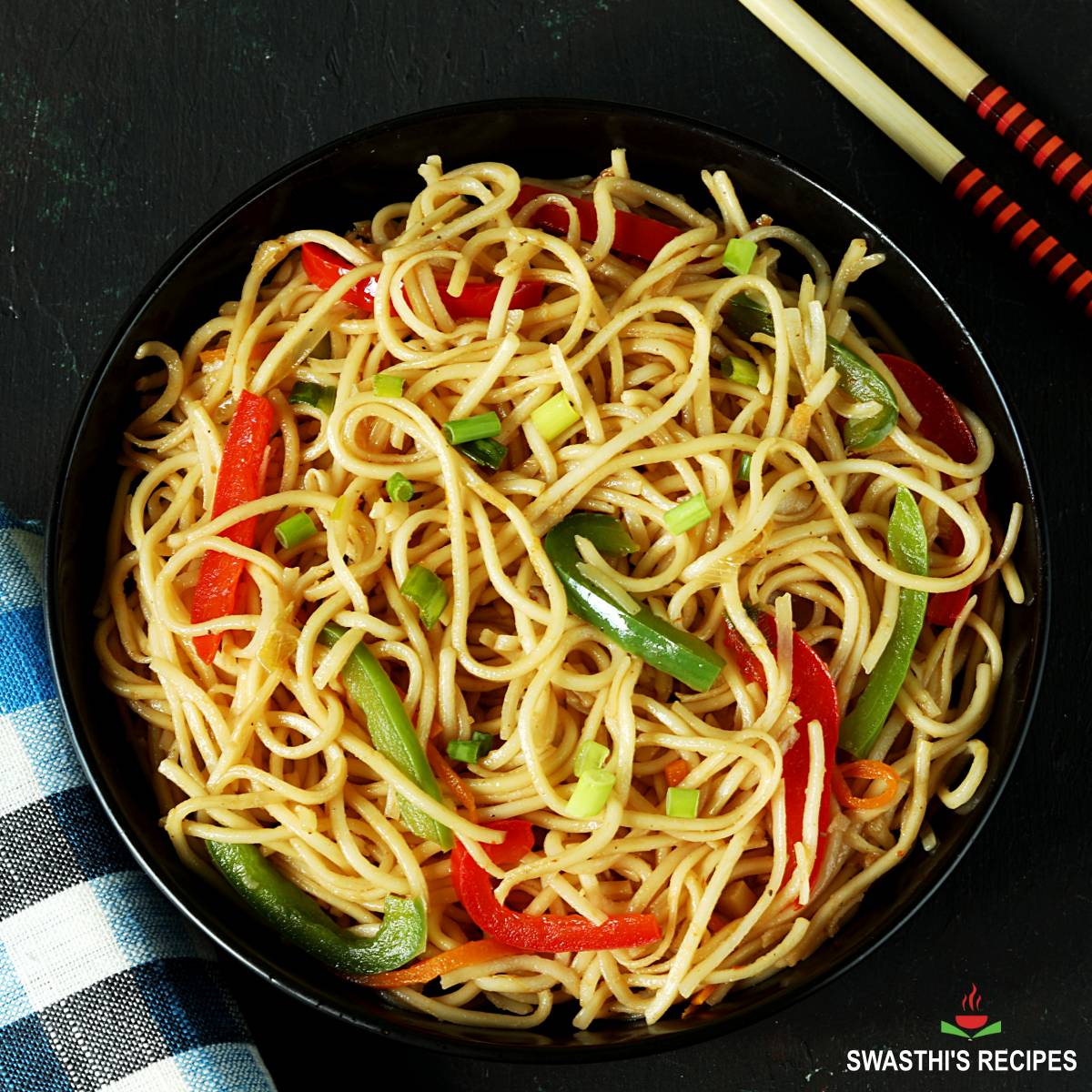 Veg Hakka Noodles 