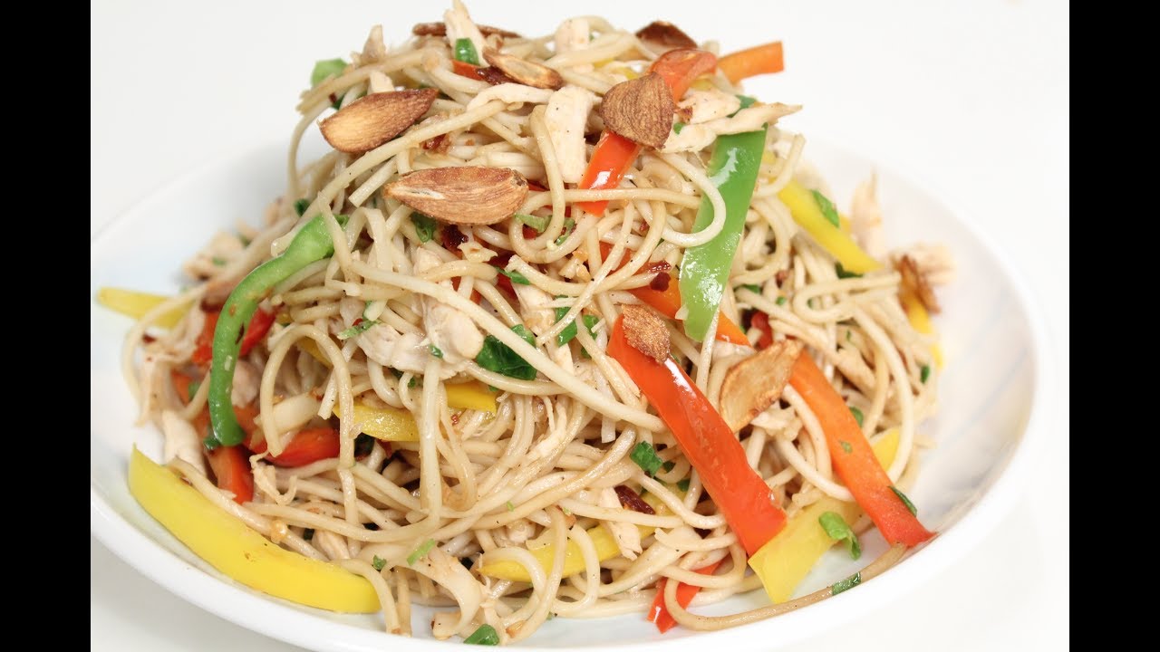 Chicken Garlic Noodles 