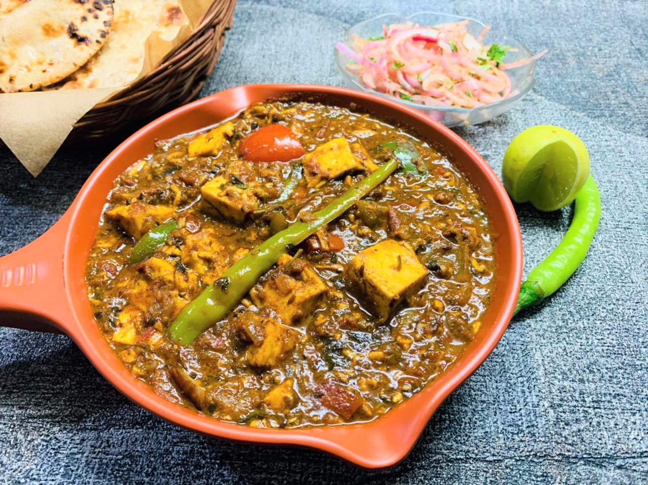 Paneer kohlapuri