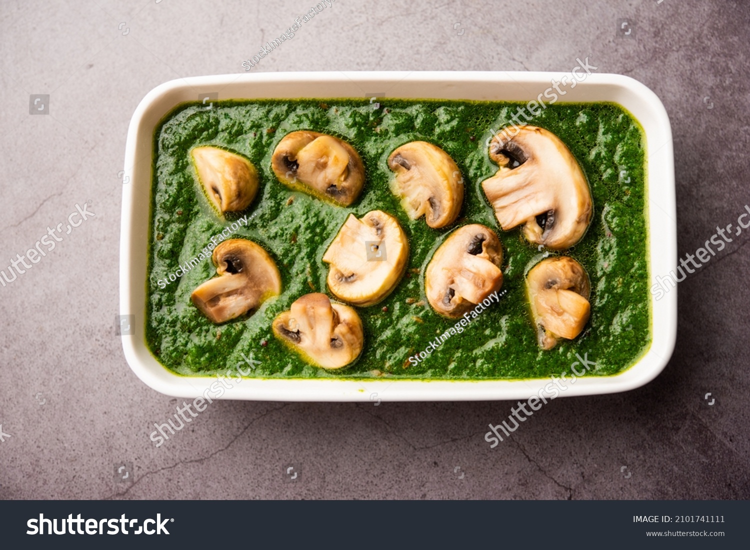Palak Mushroom 