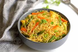 Veg Singaporean Noodles