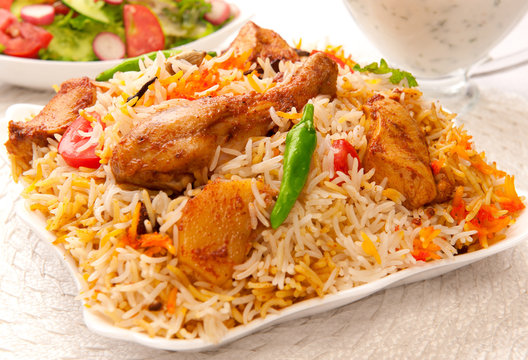 Chicken Biryani 