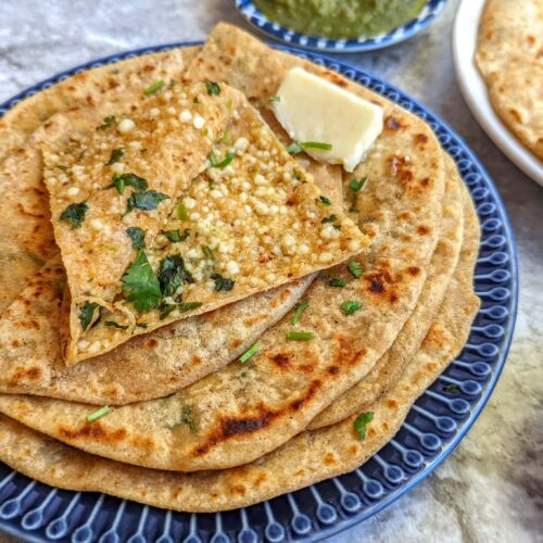 Paneer paratha
