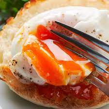 Water poached eggs