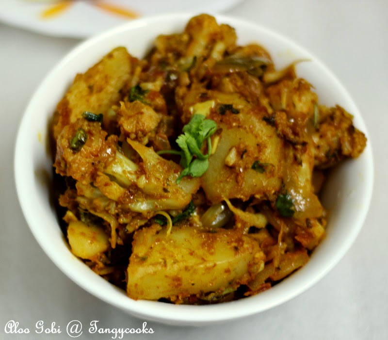 Spl fried aloo gobi