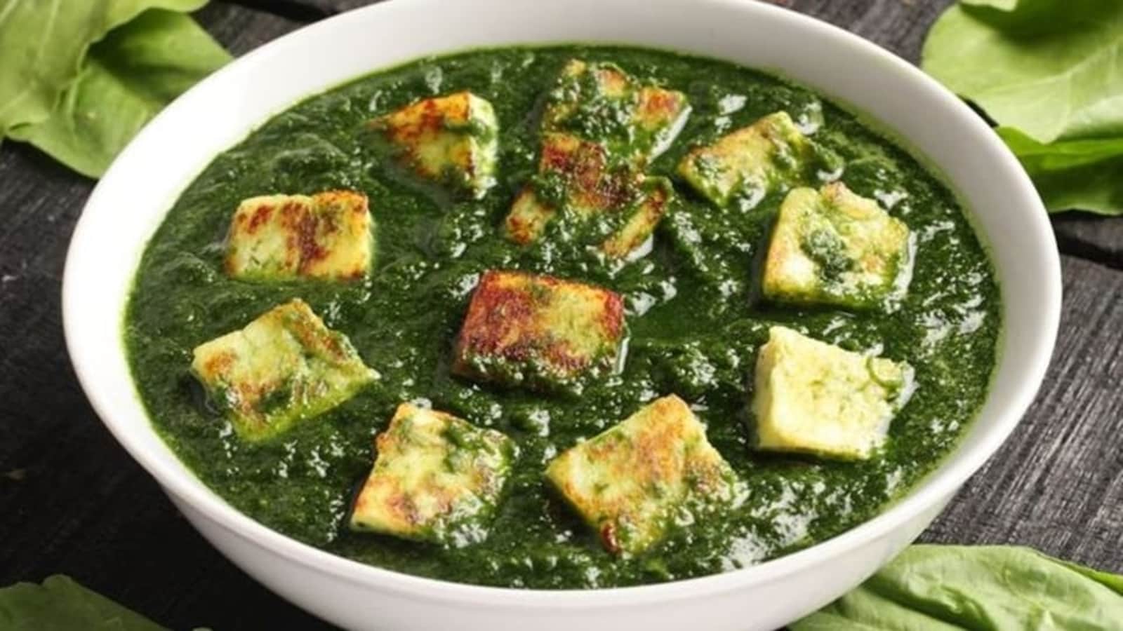 Palak paneer