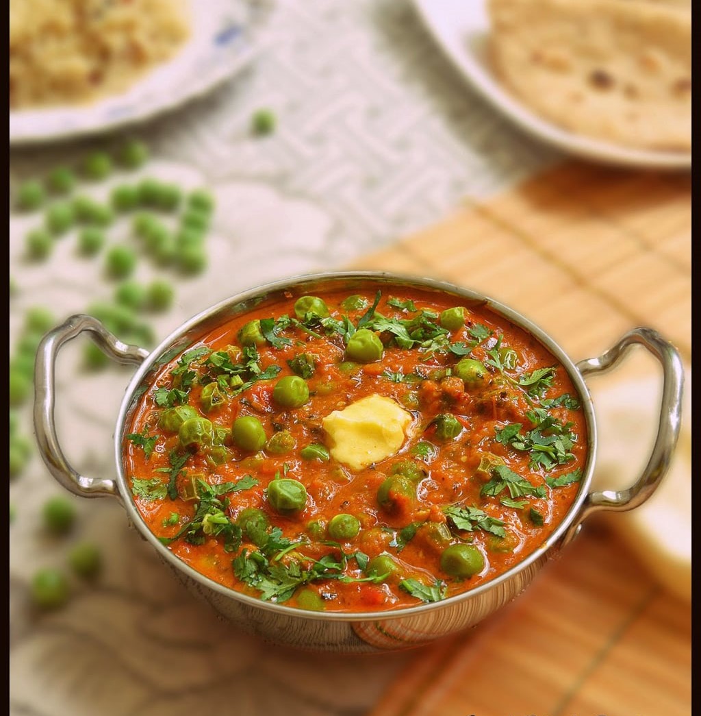 Matar butter masala