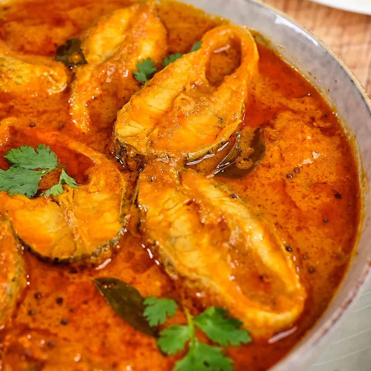 Curry fish
