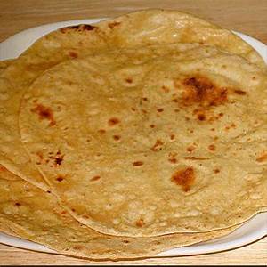 Butter tawa roti