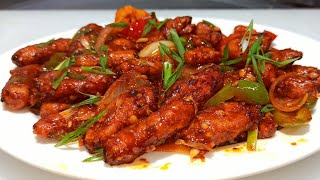 Baby corn chilli