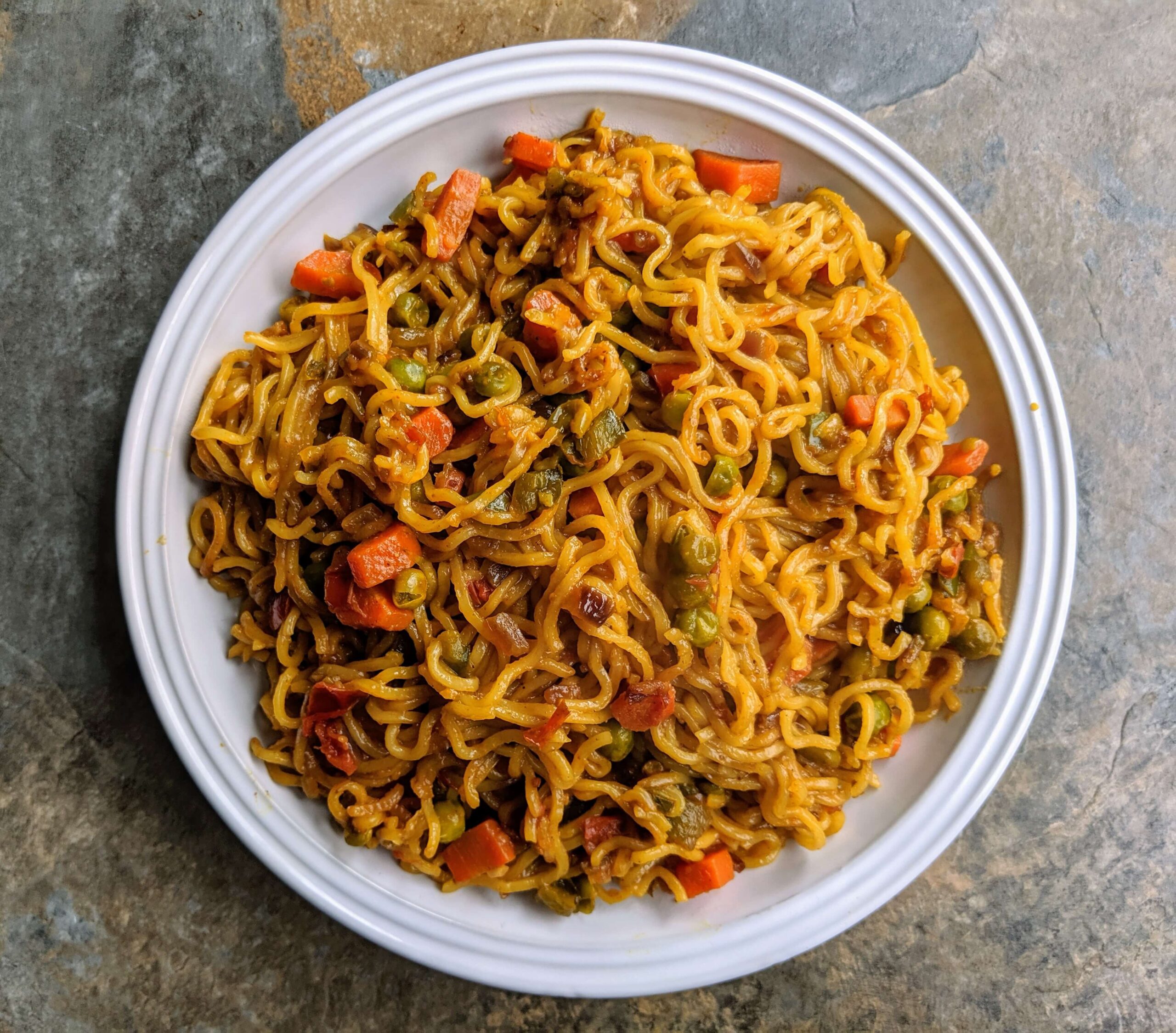 Maggi with vegetable