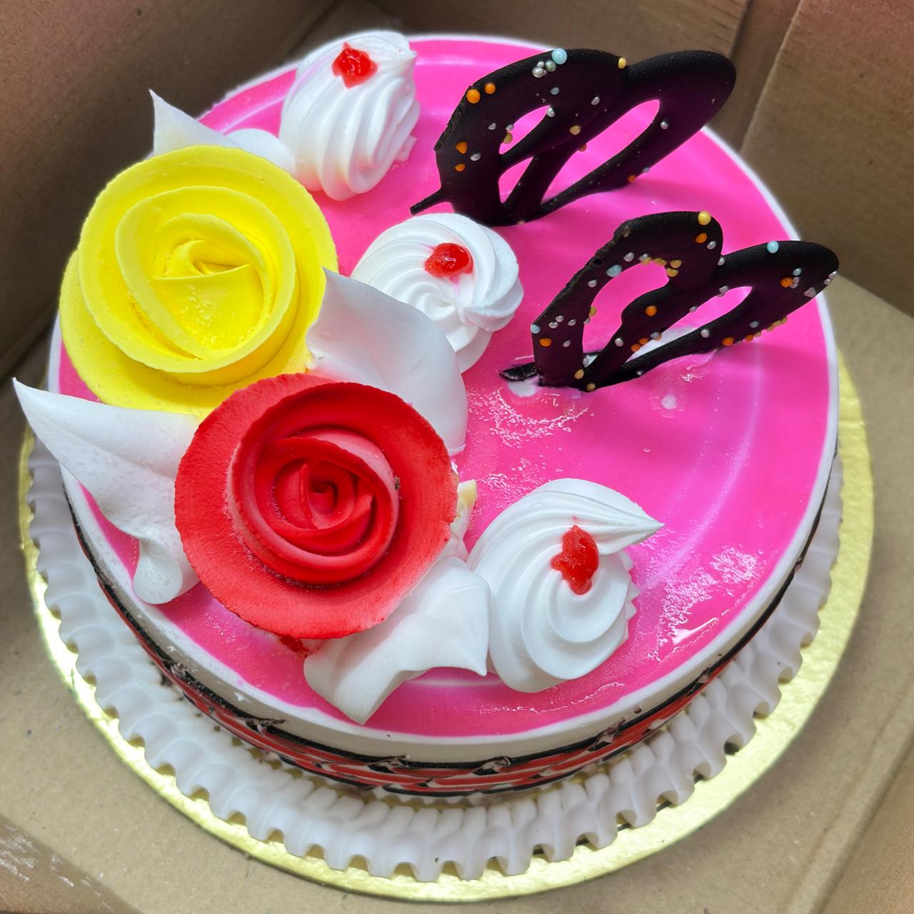 Strawberry cake