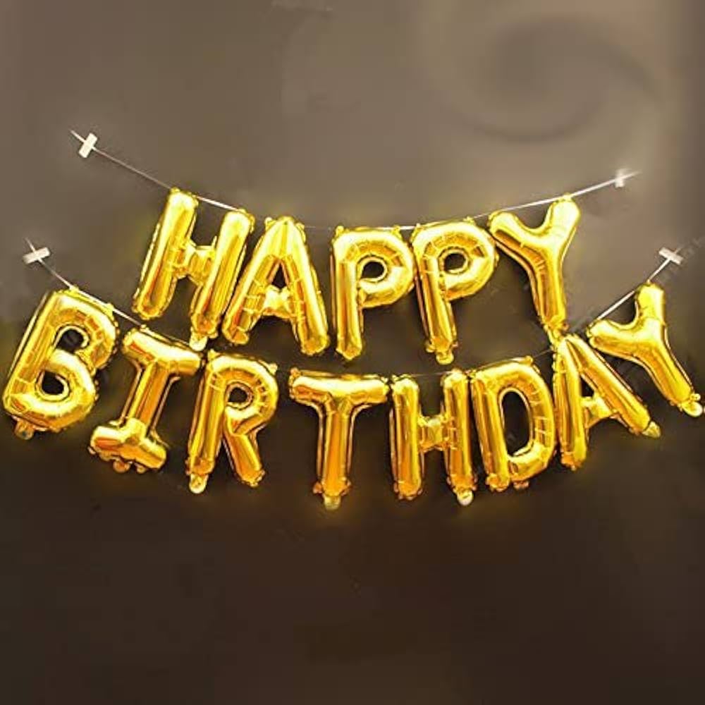 Birthday 13 pcs foil balloon