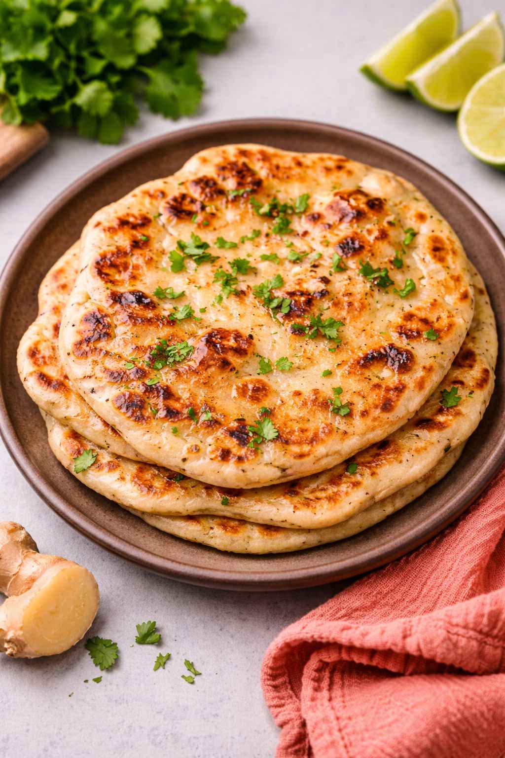 Veg staffed naan